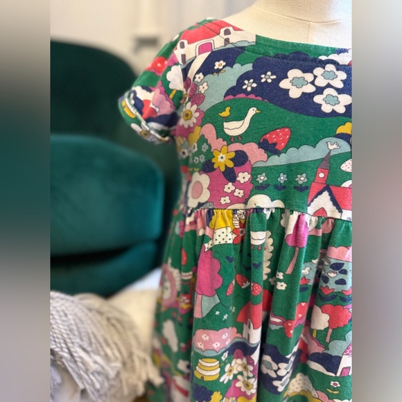 Mini Boden Rainbow Countryside Dress (3-4Y) - Picture 4 of 8